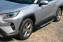 Toyota Rav 4 2019–2025 Progi Boczné RedLine V1 (2 szt., Aluminium) zdjęcia 6