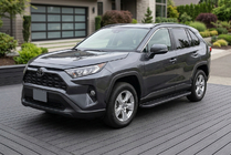 Toyota Rav 4 2019–2025 Progi Boczne Bosphore Black (2 szt., Aluminium) zdjęcia 1