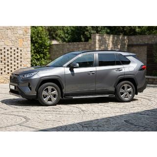 Progi Boczné Duru (2 szt., Aluminium) Toyota Rav 4 2019–2025 zdjęcia 1