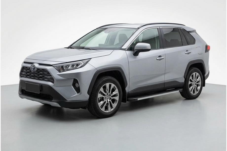 Toyota Rav 4 2019–2025 Progi Boczné Maya V1 (2 szt., Aluminium) Image