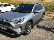 Toyota Rav 4 2019–2025 Progi Boczne Maydos V2 (2 szt., Aluminium z Nierdzewką) zdjęcia 3