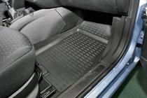 Fiat Punto Grande/EVO 2006-2018 (2006↗) Gumowe dywaniki samochodowe (4 szt, Novline) 5D zdjęcia 4