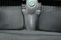 Hyundai Accent 2000-2006 Gumowe dywaniki do wnętrza (4 szt, Novline) zdjęcia 4