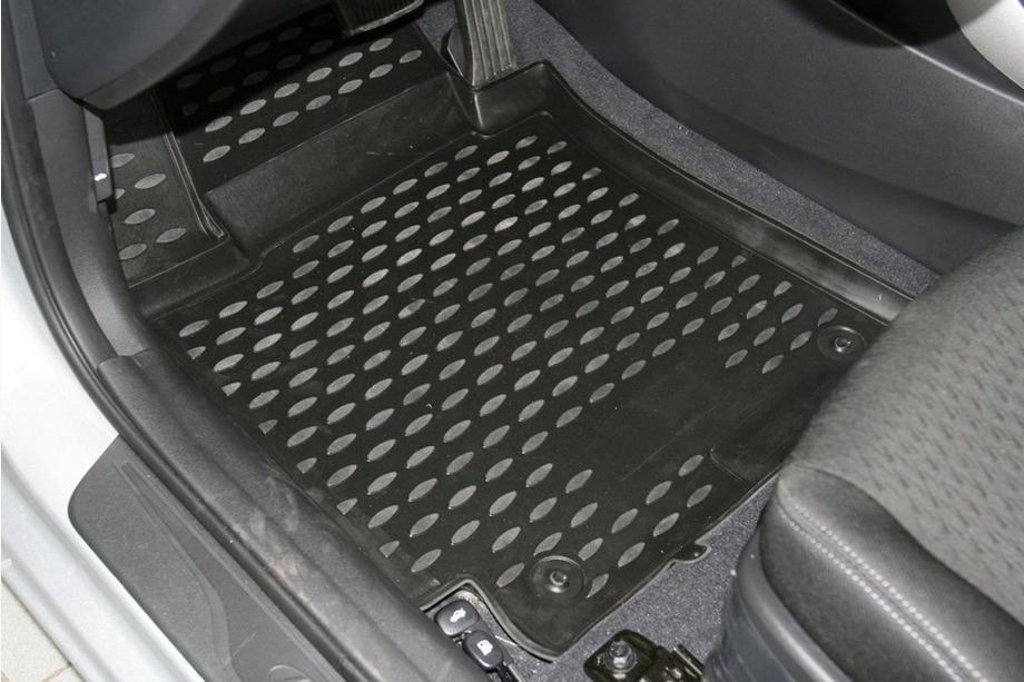 Hyundai Elantra (HD) 2006-2011 Gumowe dywaniki do wnętrza (4 szt, Novline) Zdjęcia 2