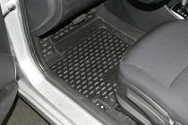 Hyundai Accent 2011-2017 Gumowe dywaniki do wnętrza (4 szt, Novline) zdjęcia 2