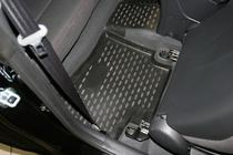 Kia Cerato 2 2010-2013 Gumowe dywaniki do wnętrza (4 szt, Novline) Koup zdjęcia 3
