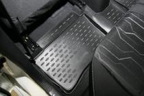 Kia Picanto 2011-2016 Gumowe dywaniki do wnętrza (4 szt, Novline) zdjęcia 3