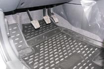 Kia Soul I 2008-2013 Gumowe dywaniki do wnętrza (4 szt, Novline) zdjęcia 2