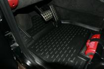 Mercedes G class W463 1990-2018 Gumowe dywaniki do wnętrza (4 szt, Novline) zdjęcia 2