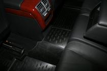 Mercedes S-class W221 2005-2013 Gumowe dywaniki do wnętrza (4 szt, Novline) zdjęcia 5