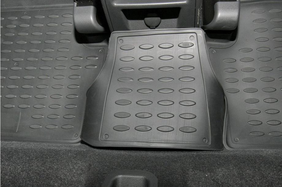 Opel Zafira B 2005–2011 Gumowe dywaniki do wnętrza (4 szt, Novline) Zdjęcia 4