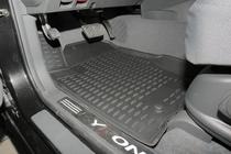 SsangYong Kyron 2005-2014 Gumowe dywaniki do wnętrza (4 szt, Novline) zdjęcia 2