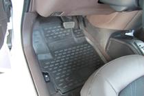 Toyota IQ 2008-2015 Gumowe dywaniki do wnętrza (4 szt, Novline) zdjęcia 2
