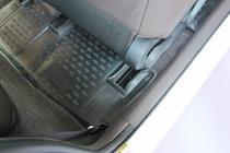 Toyota IQ 2008-2015 Gumowe dywaniki do wnętrza (4 szt, Novline) zdjęcia 3