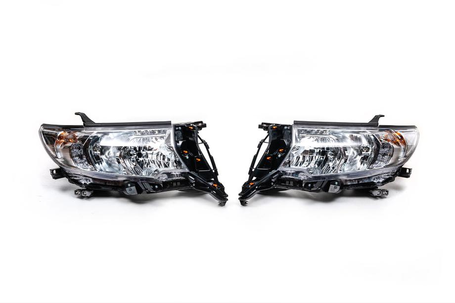 Toyota Land Cruiser Prado 150 2009-2023 Reflektorowe Reflektory Przednie (2017+, 2 szt) Image