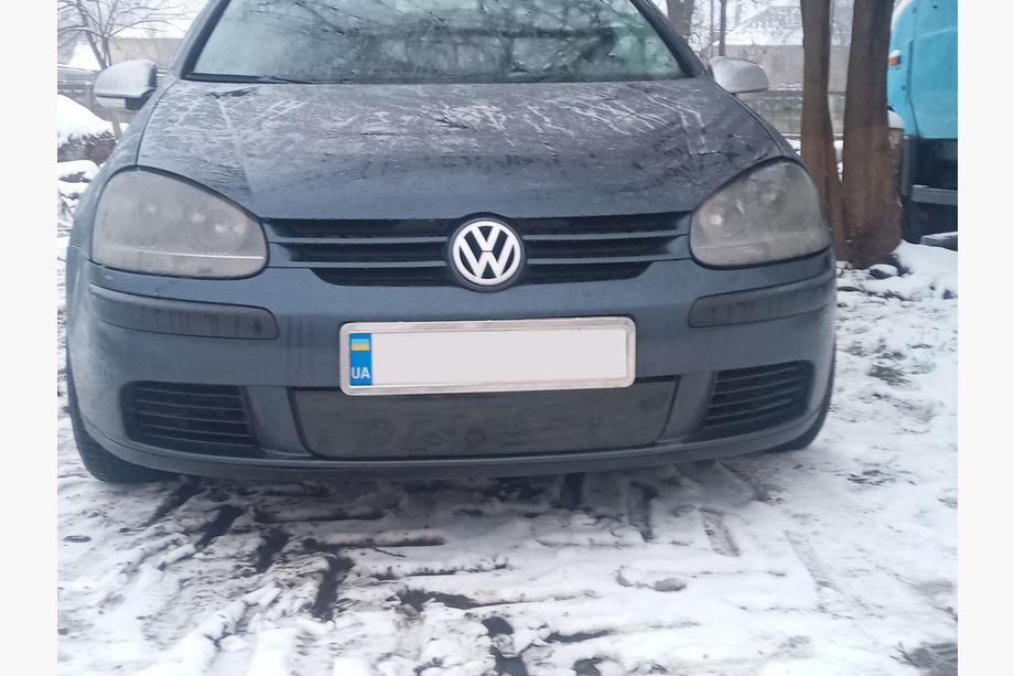 Volkswagen Golf 5 2003-2009 Zimowa osłona na grill (HB) Matowy Zdjęcia 3
