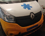 Renault Trafic 2015- Zimowa osłona na grill (2015-2020) Matowy zdjęcia 3
