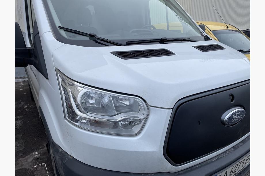 Ford Transit 2014- Zimowa osłona na grill (2014-2018) Matowy Zdjęcia 4