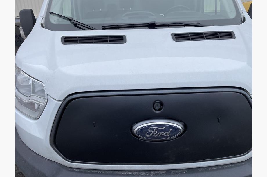 Ford Transit 2014- Zimowa osłona na grill (2014-2018) Matowy Zdjęcia 2