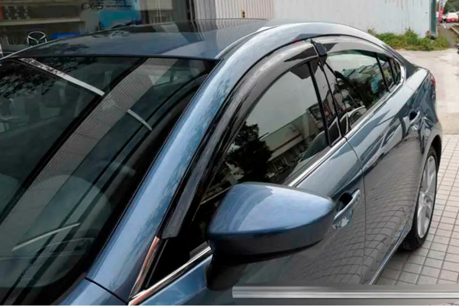 Mazda 6 2008-2012 Deflektory Okien (4 szt, HIC) Image