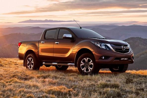 Średniej wielkości stelaż pickup Mazda BT-50