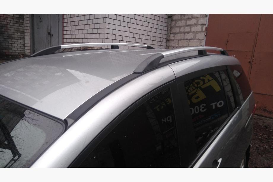 Mazda 5 2010-2018 Relingi dachowe aluminiowe (chrom) Zdjęcia 2