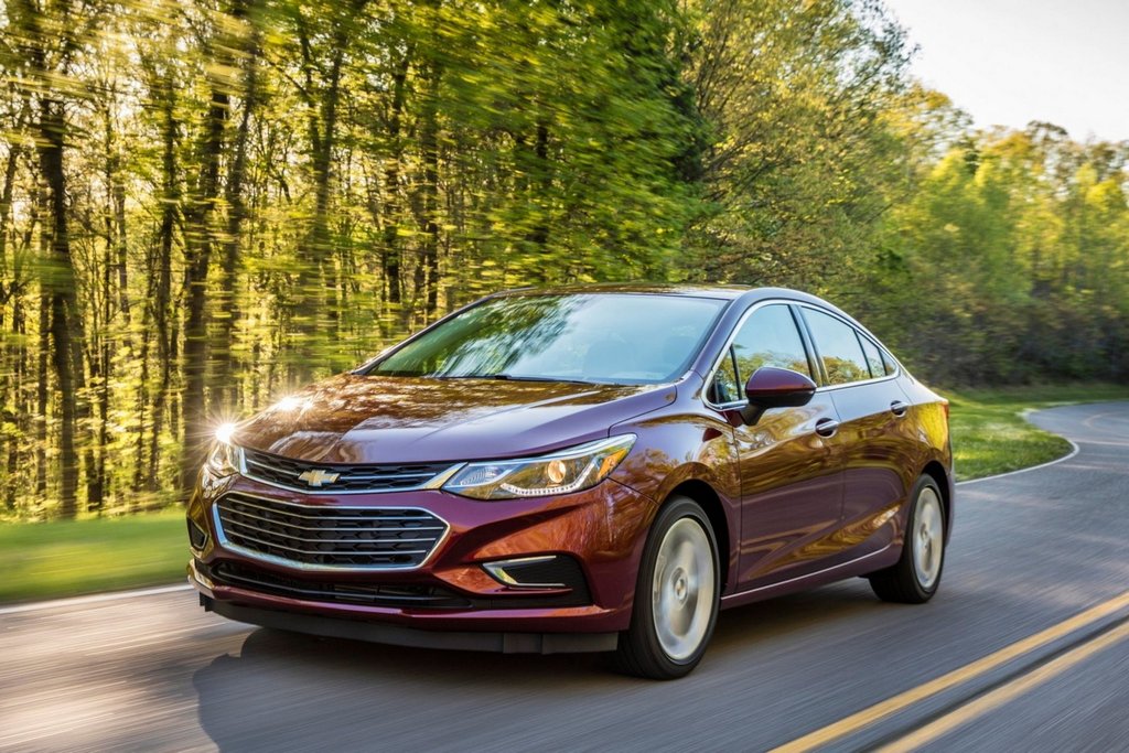 Kompaktowy sedan Chevrolet Cruze drugiej generacji