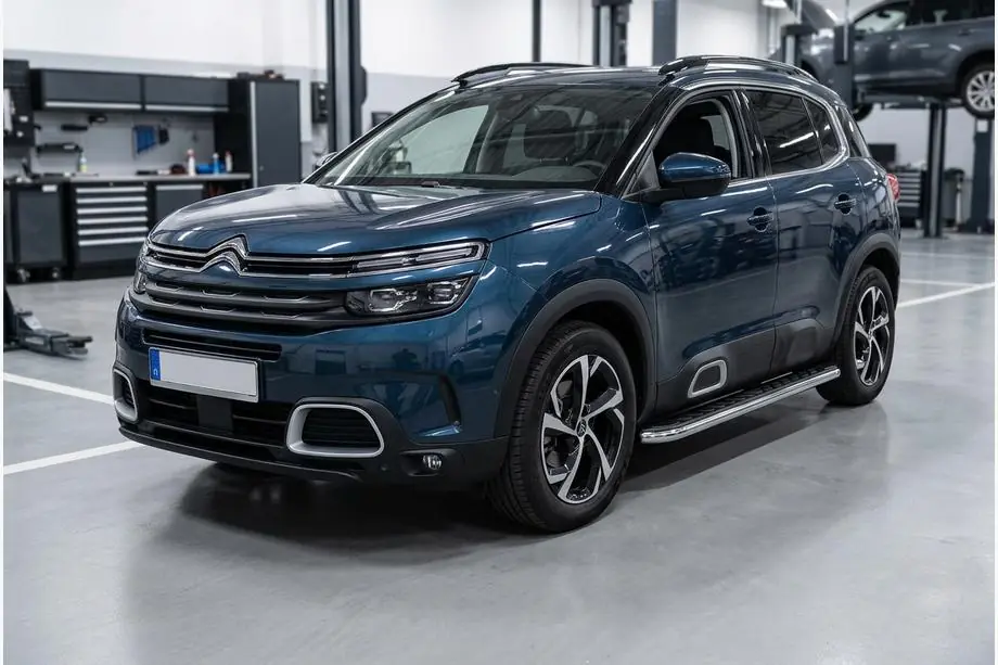 Citroen C5 Aircross 2017-2025 Progi Boczne Maydos V1 (2 szt., Aluminium i Stal Nierdzewna) Image