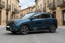 Citroen C5 Aircross 2017-2025 Progi Boczné Allmond Black (2 szt, Aluminium) zdjęcia 1