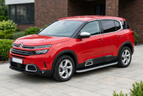 Citroen C5 Aircross 2017-2025 Progi Boczné Tayga Grey (2 szt, Aluminium) zdjęcia 1