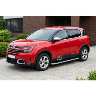 Progi Boczné Tayga Grey (2 szt, Aluminium) Citroen C5 Aircross 2017-2025 zdjęcia 1