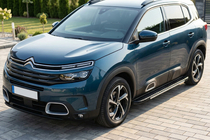 Citroen C5 Aircross 2017-2025 Progi Boczné Bosphore Grey (2 szt., Aluminium) zdjęcia 1