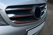 Mercedes Citan 2013-2021 Nakładki na Grilla Chromowane (5 szt, Stal Nierdzewna) Carmos - Turecka Stal Nierdzewna zdjęcia 6