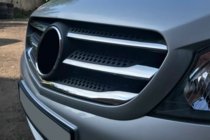 Mercedes Citan 2013-2021 Nakładki na Grilla Chromowane (5 szt, Stal Nierdzewna) Carmos - Turecka Stal Nierdzewna zdjęcia 7