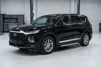 Hyundai Santa Fe 4 2018-2023 Progi boczne Allmond Grey (2 szt., aluminium) zdjęcia 1