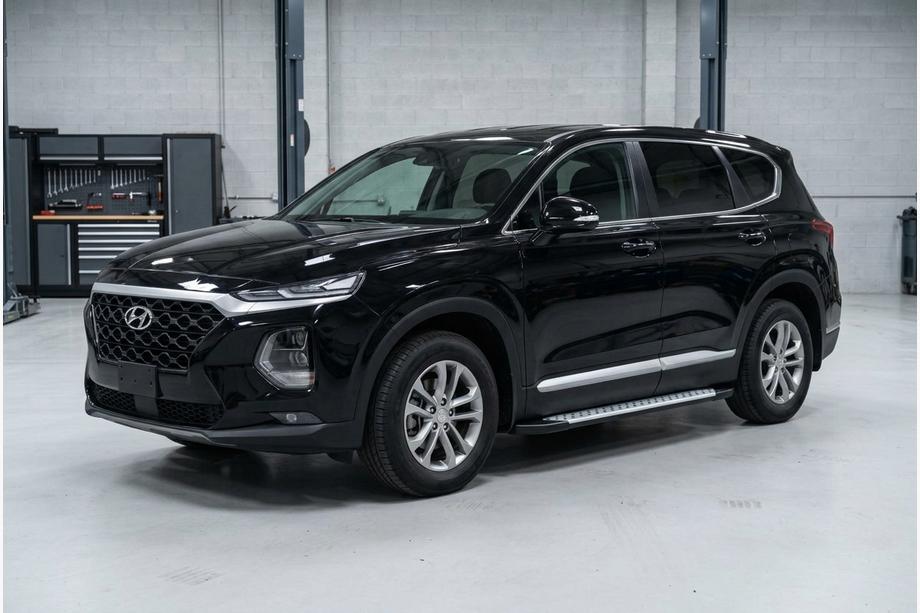 Hyundai Santa Fe 4 2018-2023 Progi boczne Allmond Grey (2 szt., aluminium) Image