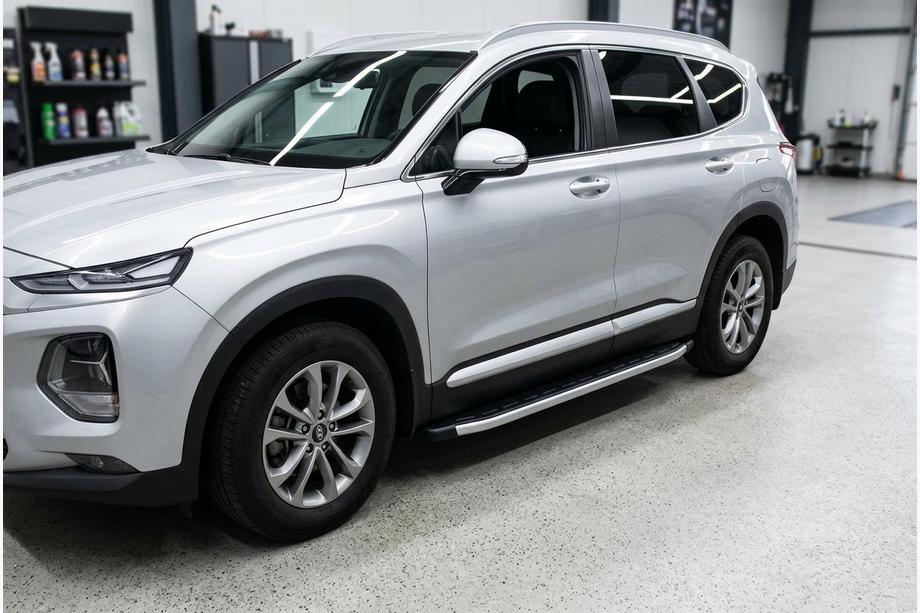 Hyundai Santa Fe 4 2018-2023 Progi Boczné Duru (2 szt., Aluminium) Image