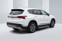 Hyundai Santa Fe 4 2018-2023 Progi Boczné Rainbow (2 szt., Aluminium) zdjęcia 1