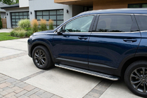Hyundai Santa Fe 4 2018-2023 Progi Boczne Maydos V2 (2 szt., Aluminium i Stal Nierdzewna) zdjęcia 1