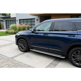 Progi Boczne Maydos V2 (2 szt., Aluminium i Stal Nierdzewna) Hyundai Santa Fe 4 2018-2023 zdjęcia 1