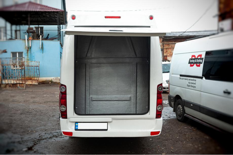 Volkswagen Crafter 2006-2016 Bagażnik dachowy (zagruntowany do malowania) Zdjęcia 6