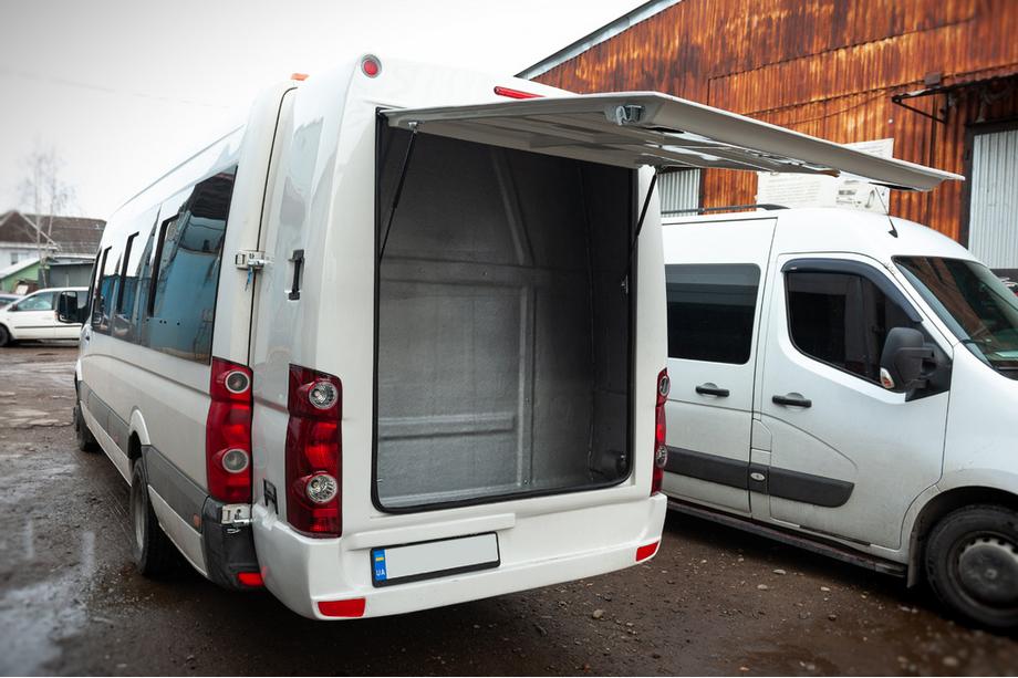 Volkswagen Crafter 2006-2016 Bagażnik dachowy (zagruntowany do malowania) Zdjęcia 4