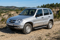 Chevrolet Niva 1998-2020 Progi Boczné Fullmond (2 szt., Aluminium) zdjęcia 1