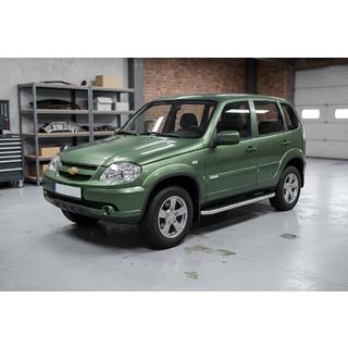 Progi Boczne Tayga Grey (2 szt., Aluminium) zdjęcia 1