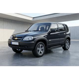 Progi Boczné Tayga Black (2 szt., Aluminium) zdjęcia 1