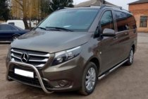 Mercedes Vito/V-class W447 2014- Pałąk Przedni WT006 (Stal Nierdzewna) zdjęcia 2