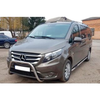 Pałąk Przedni WT006 (Stal Nierdzewna) Mercedes Vito/V-class W447 2014- zdjęcia 3