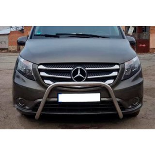 Pałąk Przedni WT006 (Stal Nierdzewna) Mercedes Vito/V-class W447 2014- zdjęcia 4