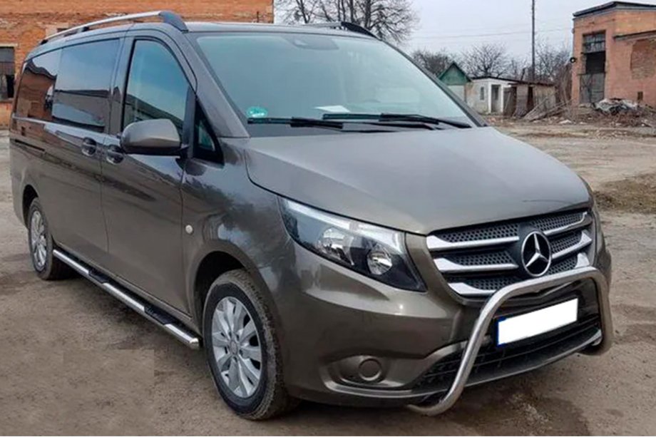 Mercedes Vito/V-class W447 2014- Pałąk Przedni WT006 (Stal Nierdzewna) Image