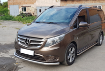 Mercedes Vito/V-class W447 2014- Osłona Przednia ST008 (Stal Nierdzewna) zdjęcia 2